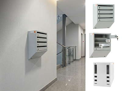 Почтовый ящик Стандарт 4 секции