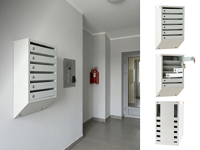 Почтовый ящик Стандарт 6 секций