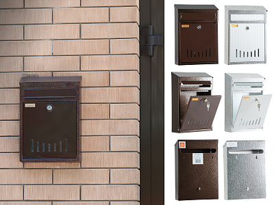 Почтовый ящик Элит антик медь-коричневый