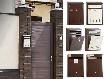 Ящик почтовый Элит кор-беж