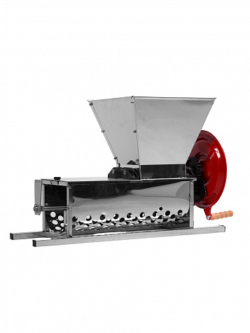 Ручной измельчитель с гребнеотделителем мини нерж. бункер