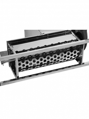 Ручной измельчитель с гребнеотделителем мини нерж. бункер