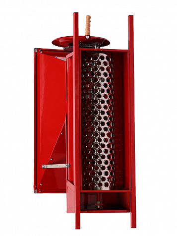 Ручной измельчитель с гребнеотделителем крашеный бункер