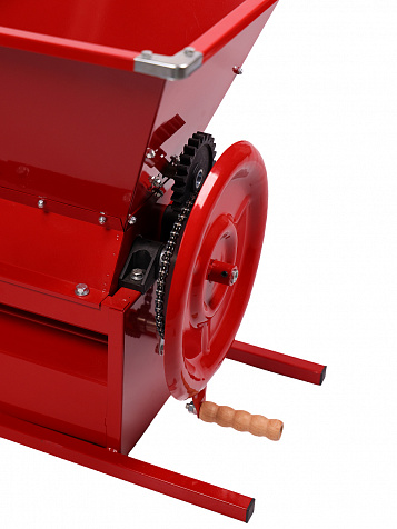 Ручной измельчитель с гребнеотделителем крашеный бункер